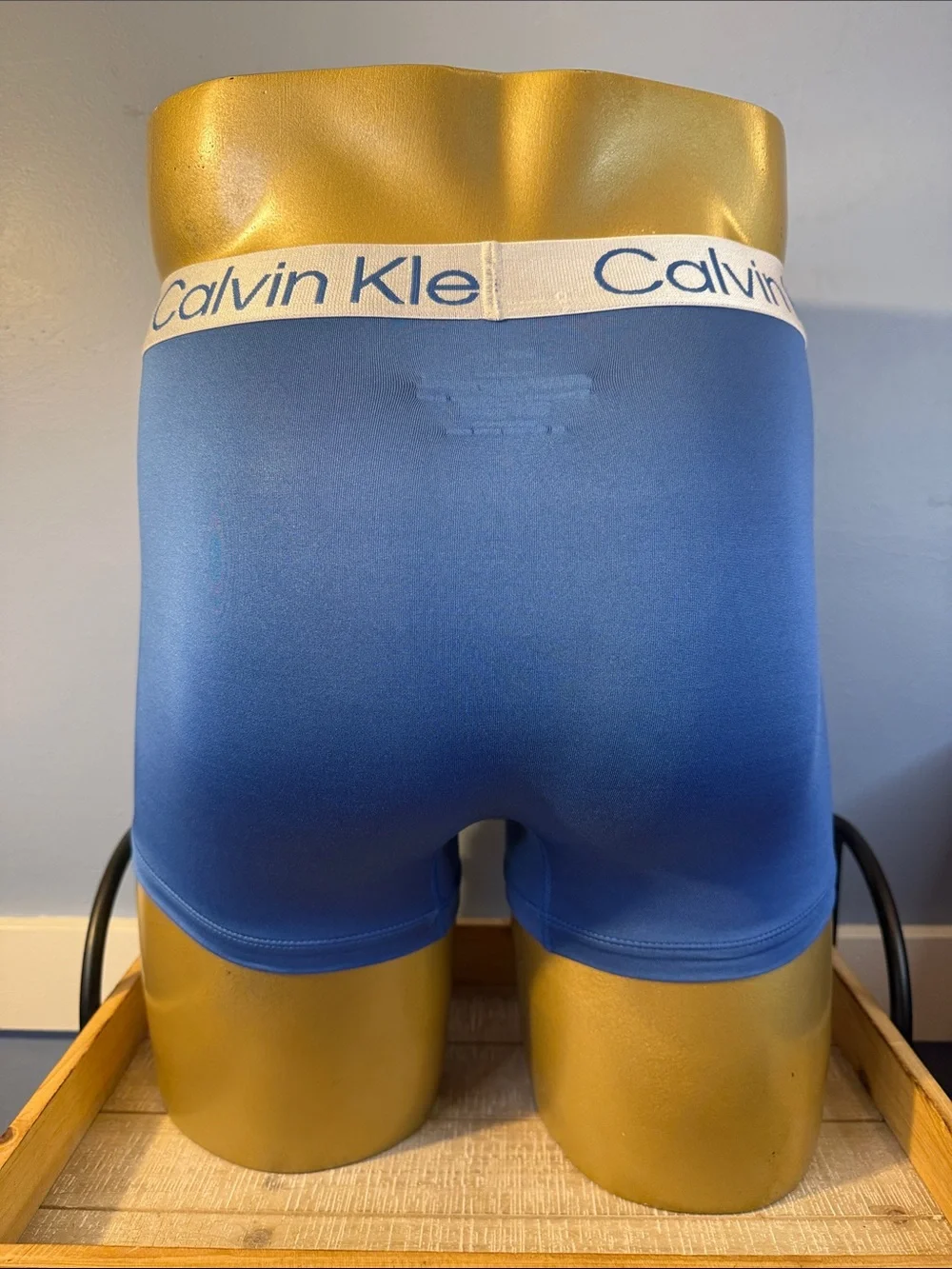 Calvin Klein True Blue Performance Boxer Briefs Medium